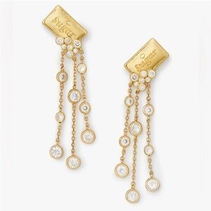 KATE SPADE My Precious Gold Heart
Stud Earrings NWT Dust Bag Included